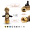 Everflow MIP/FIP Inletx3/4" MHT Outlet Sillcock Hose Bibb with Quarter Turn Handle, Cast Brass 3/4" 46341-NL - alternate 2